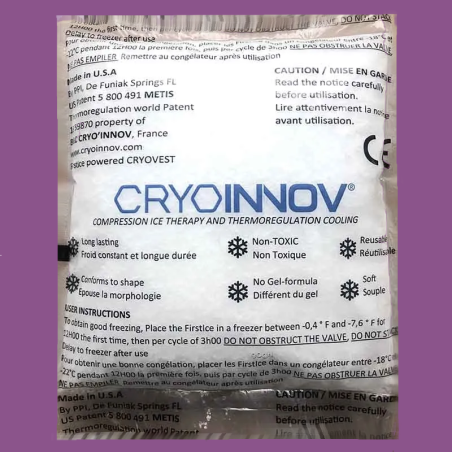 Pack de 5 compresses FirstIce® pour Cryovest® CONFORT